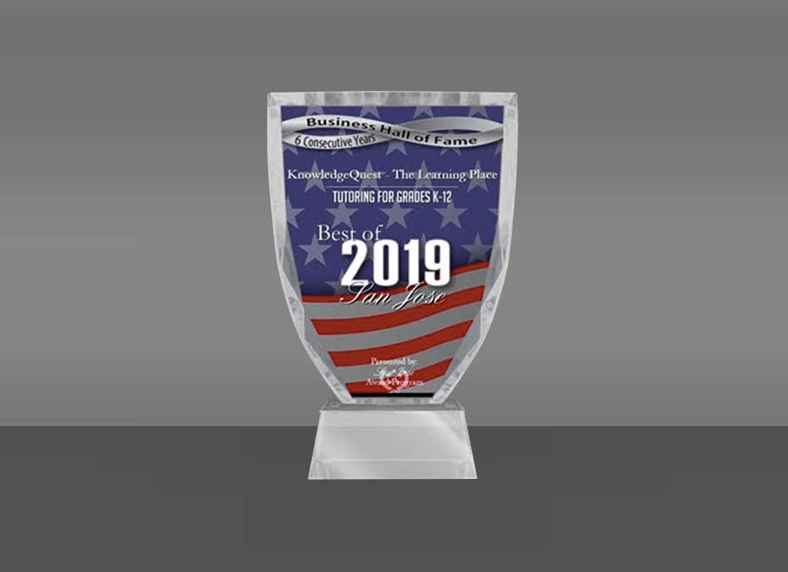 KnowledgeQuest voted the best learning center in San Jose 7 years in a row!