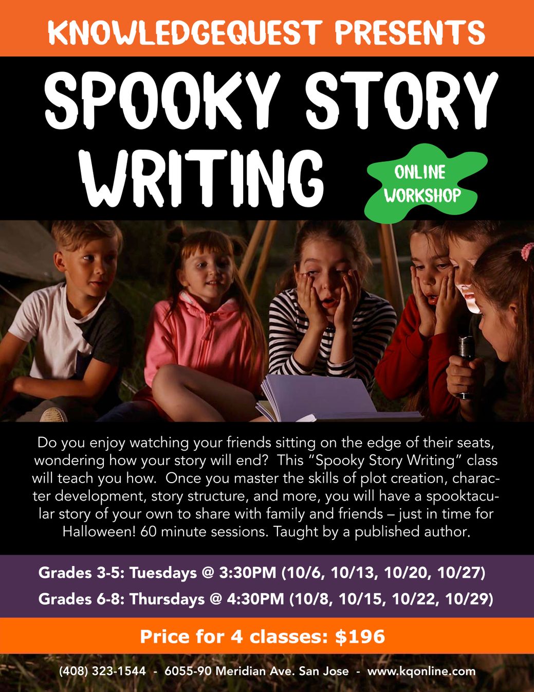 Spooky Story Writing