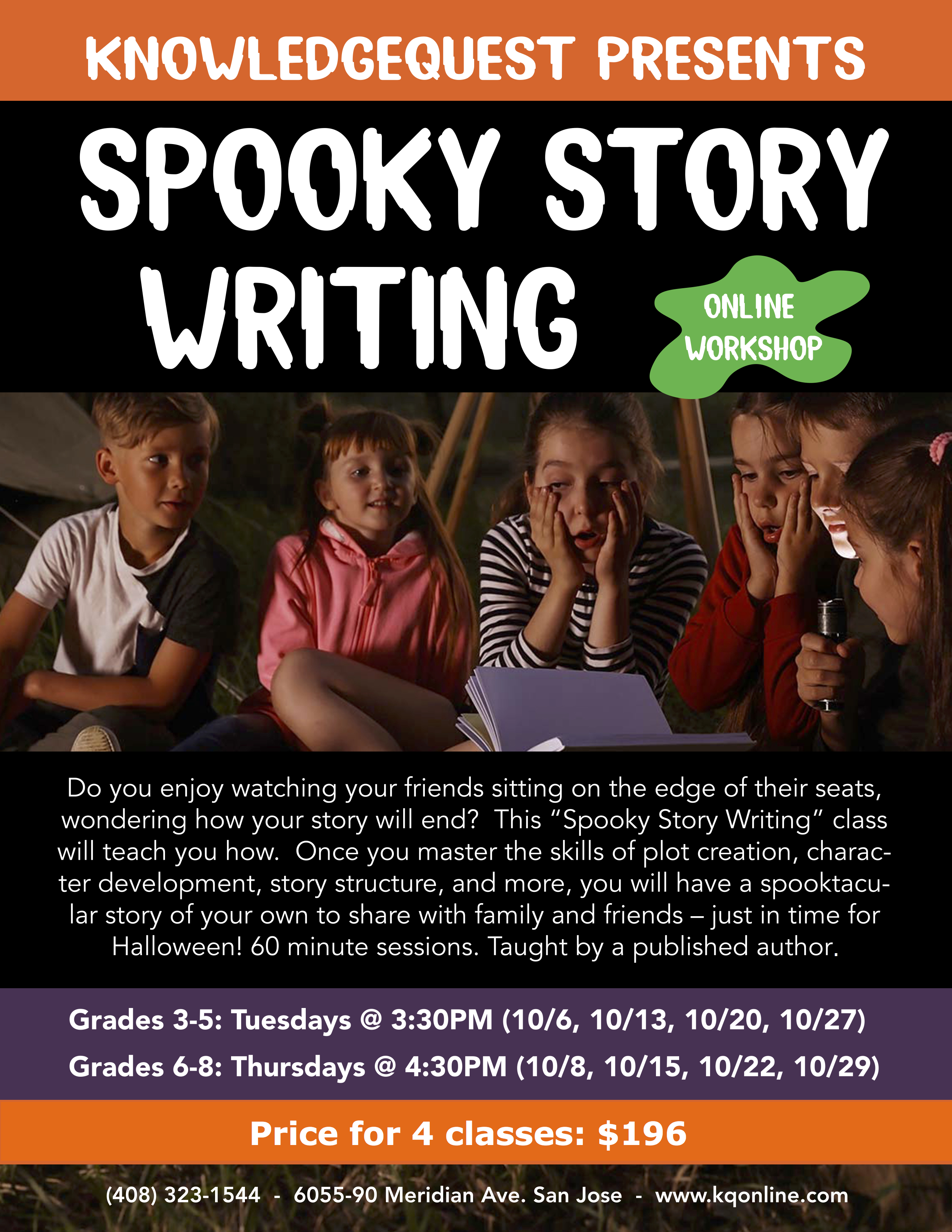 Spooky Story Writing